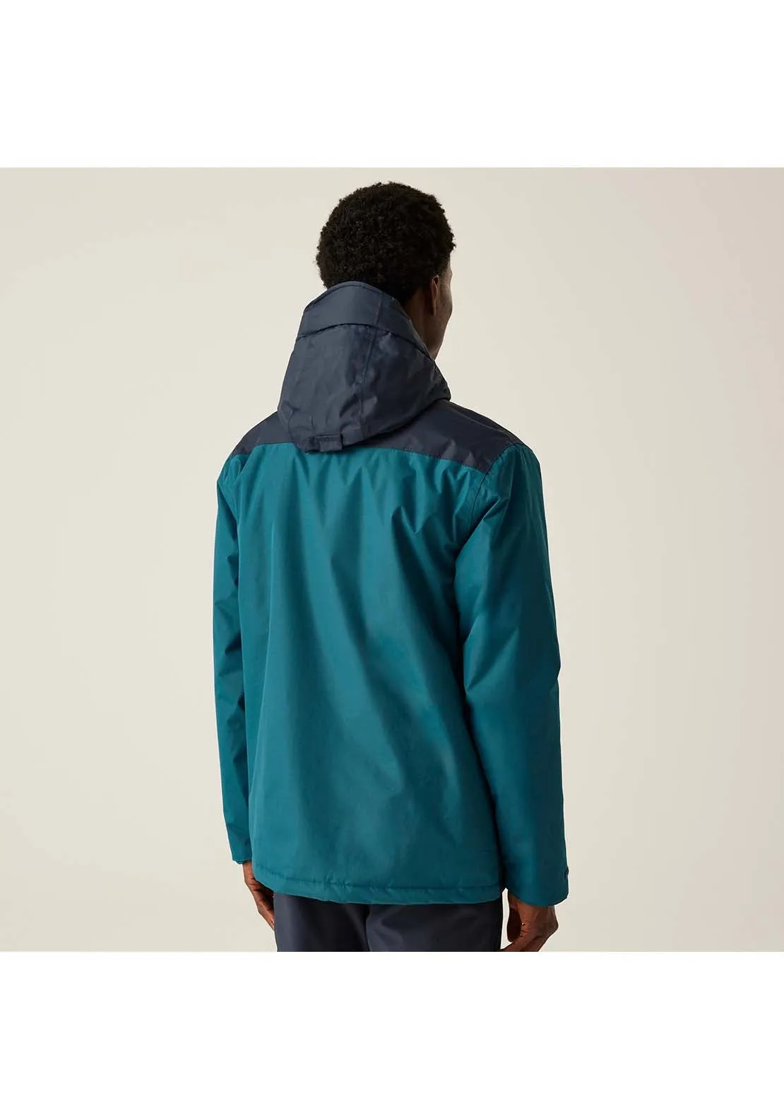 3/4 Zip Jacket - Moroccan Blue/navy