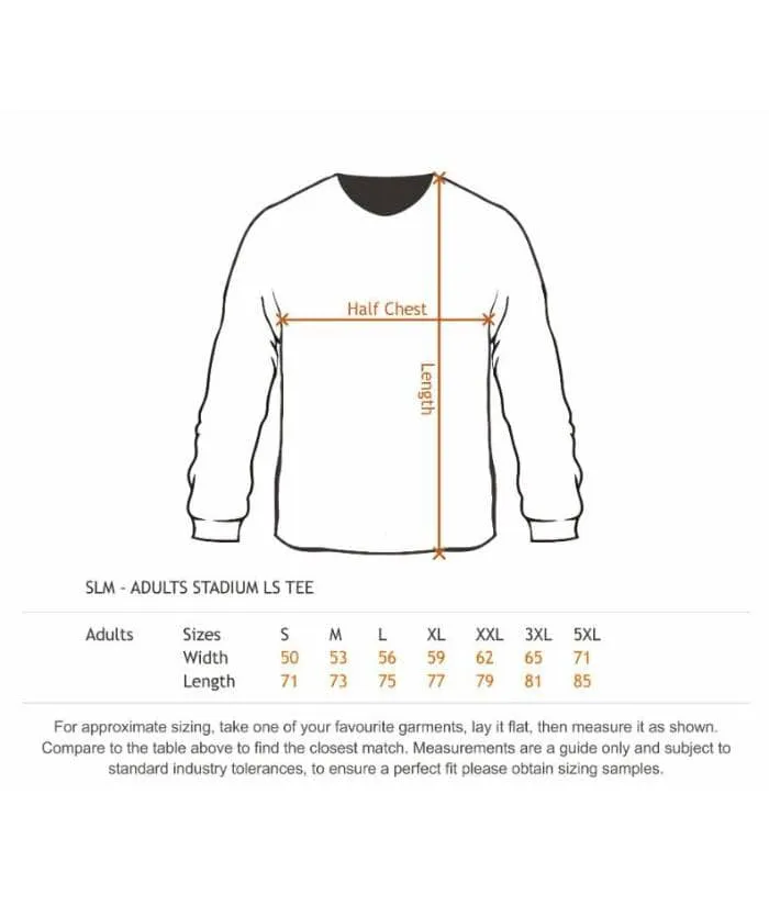 Adult Long Sleeve Stadium Tee