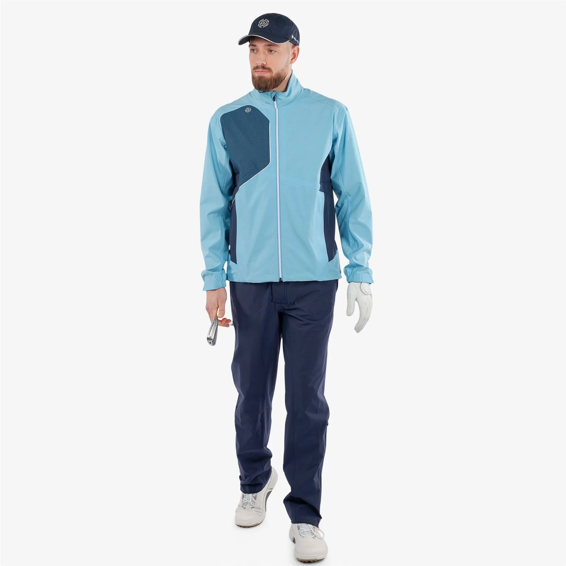 Ames PERTEX Waterproof Jacket Alaskan Blue/Navy - AW24