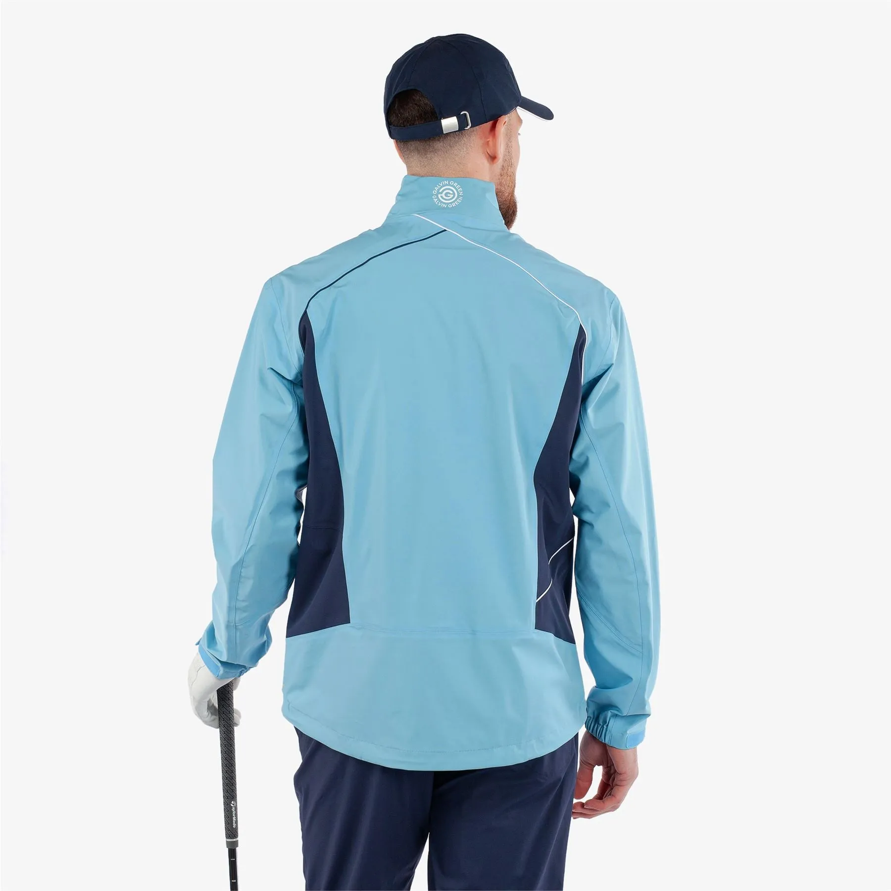 Ames PERTEX Waterproof Jacket Alaskan Blue/Navy - AW24