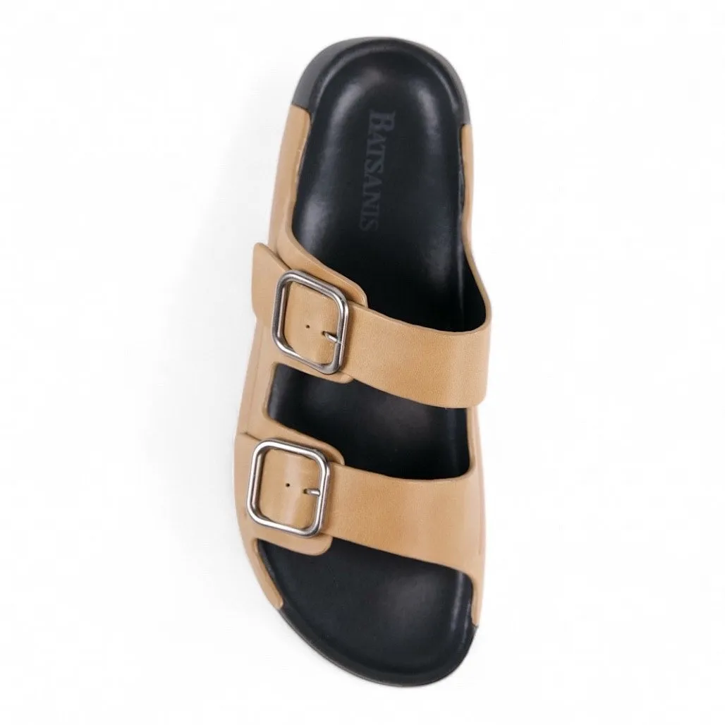 Anetos  Stone Leather Sandals