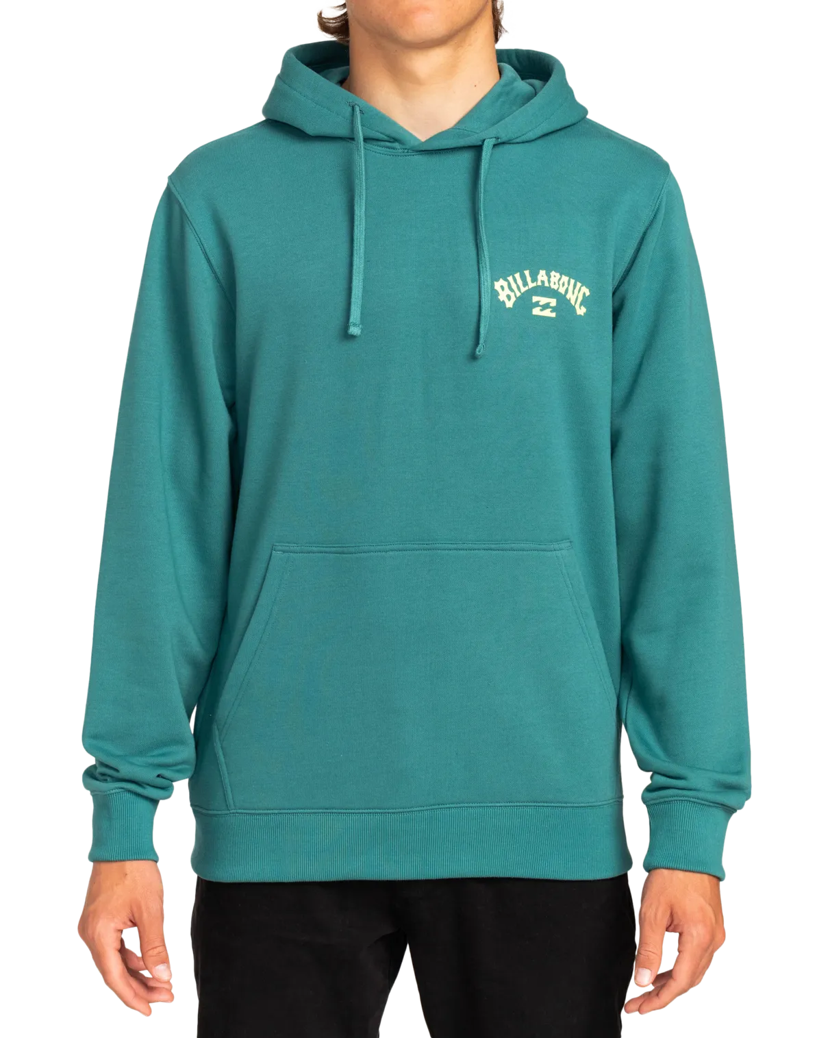 Arch Wave Hoodie in Teal