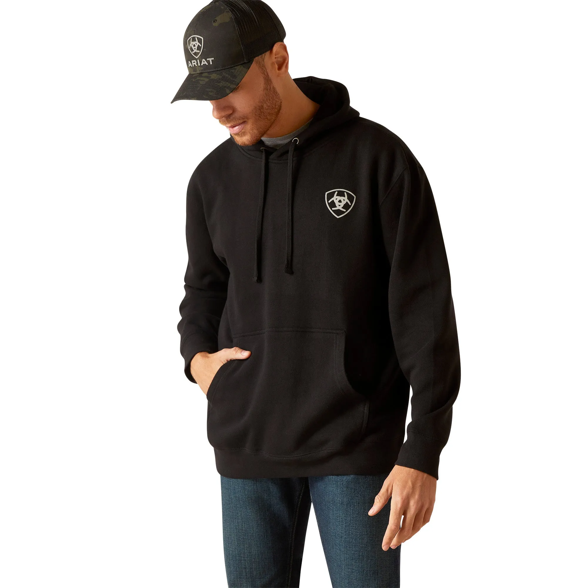 Ariat Men's Zuni Flag Hoodie 10046397