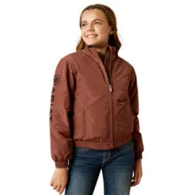 Ariat Yth Stable Insulated Jacket Marron