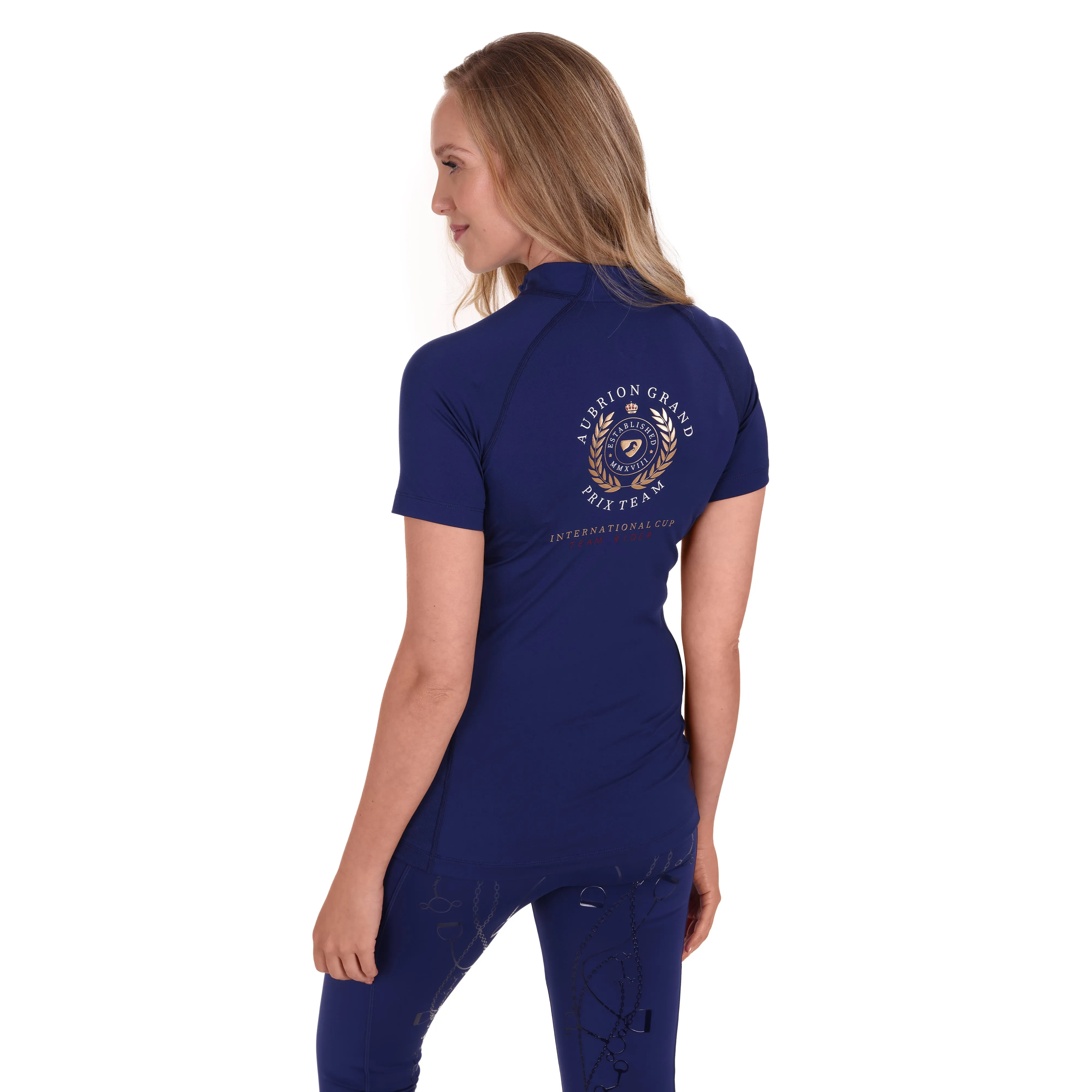 Aubrion Ladies Team Short Sleeve Baselayer