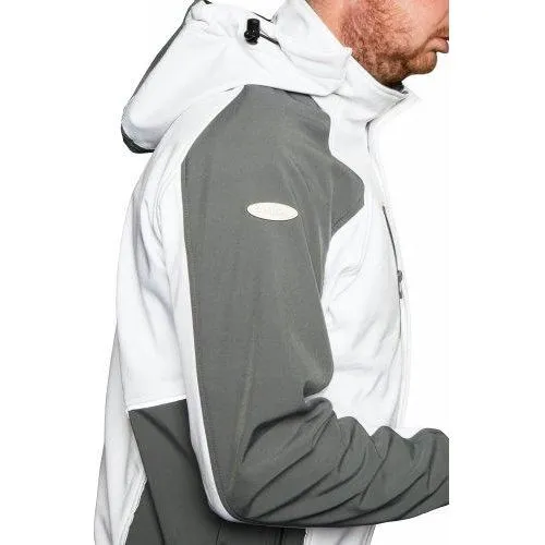 Axus Decor Painter's S-Tex Hoodie - White & Grey