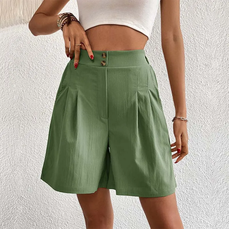 Casual Solid Colour Shorts