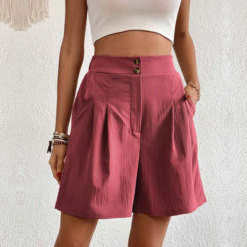 Casual Solid Colour Shorts