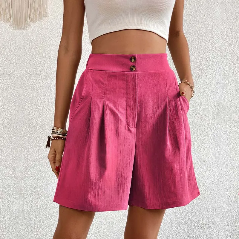 Casual Solid Colour Shorts