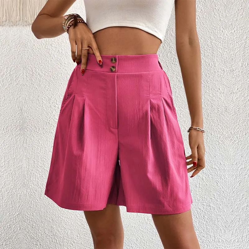 Casual Solid Colour Shorts