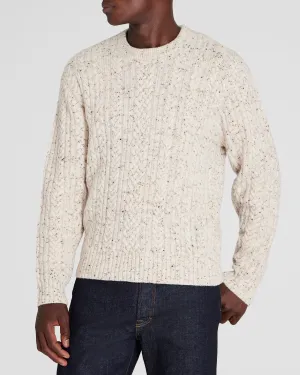 Chunky Cable Crewneck