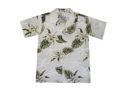 Classic Orchid Boy's Hawaiian Shirt