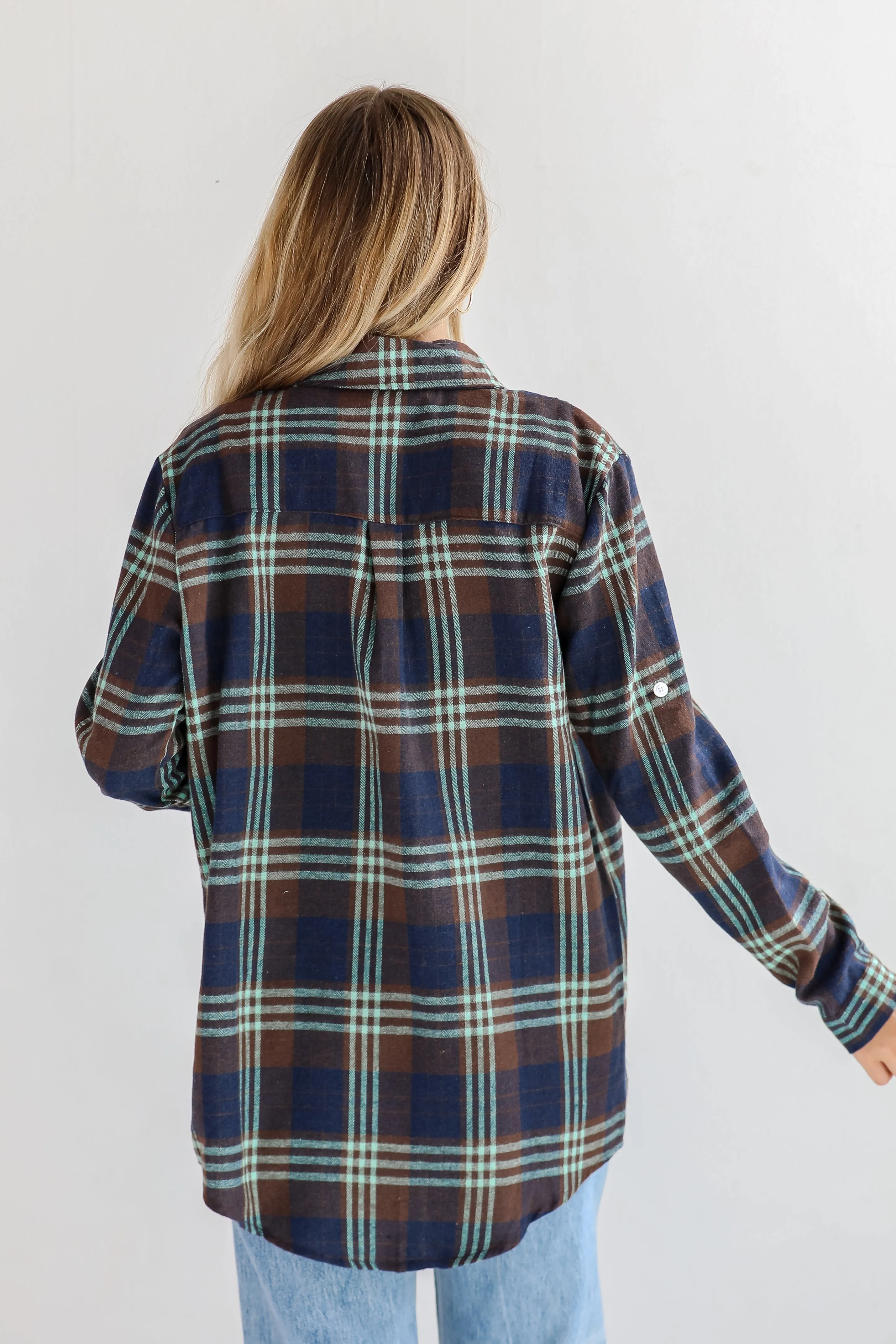 FINAL SALE - Perfectly Classic Navy Plaid Flannel