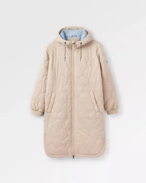 Flora 2.0 Long Recycled Insulated Parka - White Pepper