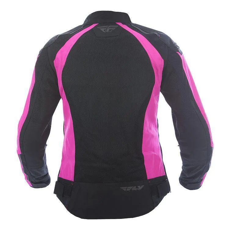 Fly Racing Coolpro Women's Pink/Black Mesh Jacket