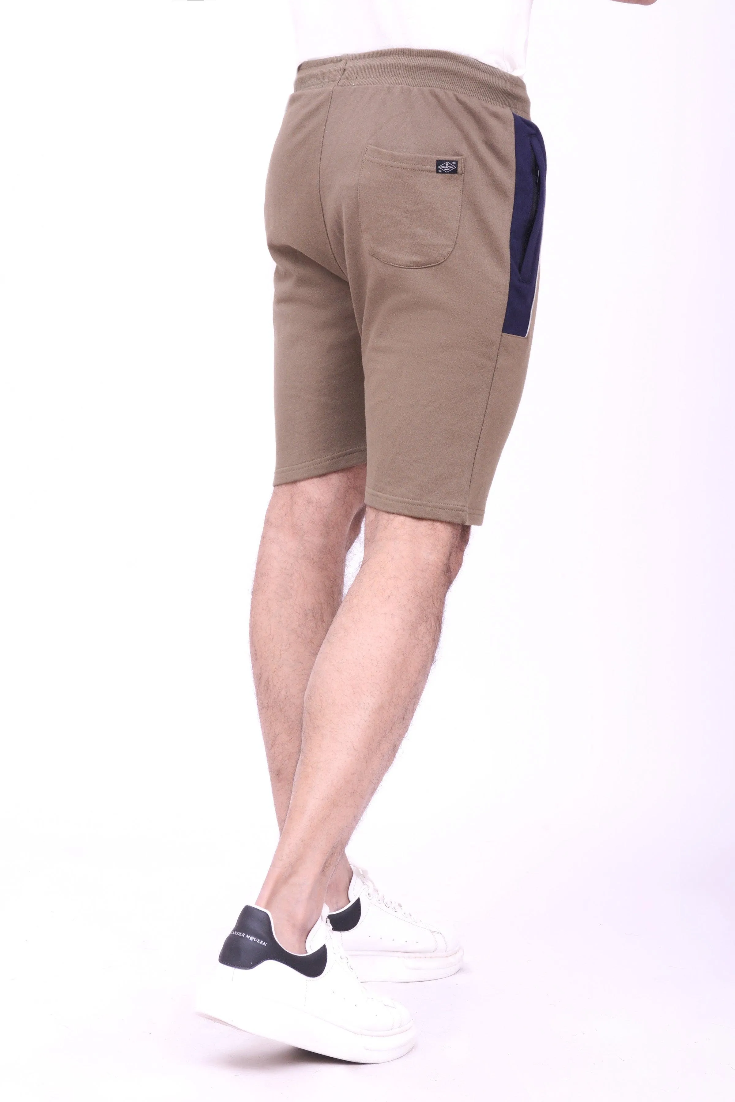 FRENCH TERRY SHORTS OLIVE