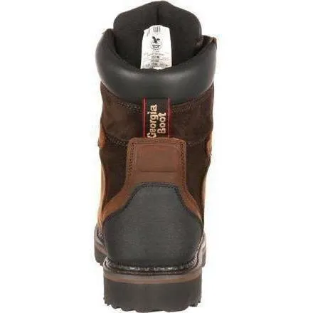 Georgia Men's Brookville 8" Waterproof Work Boot - Brown - G9134