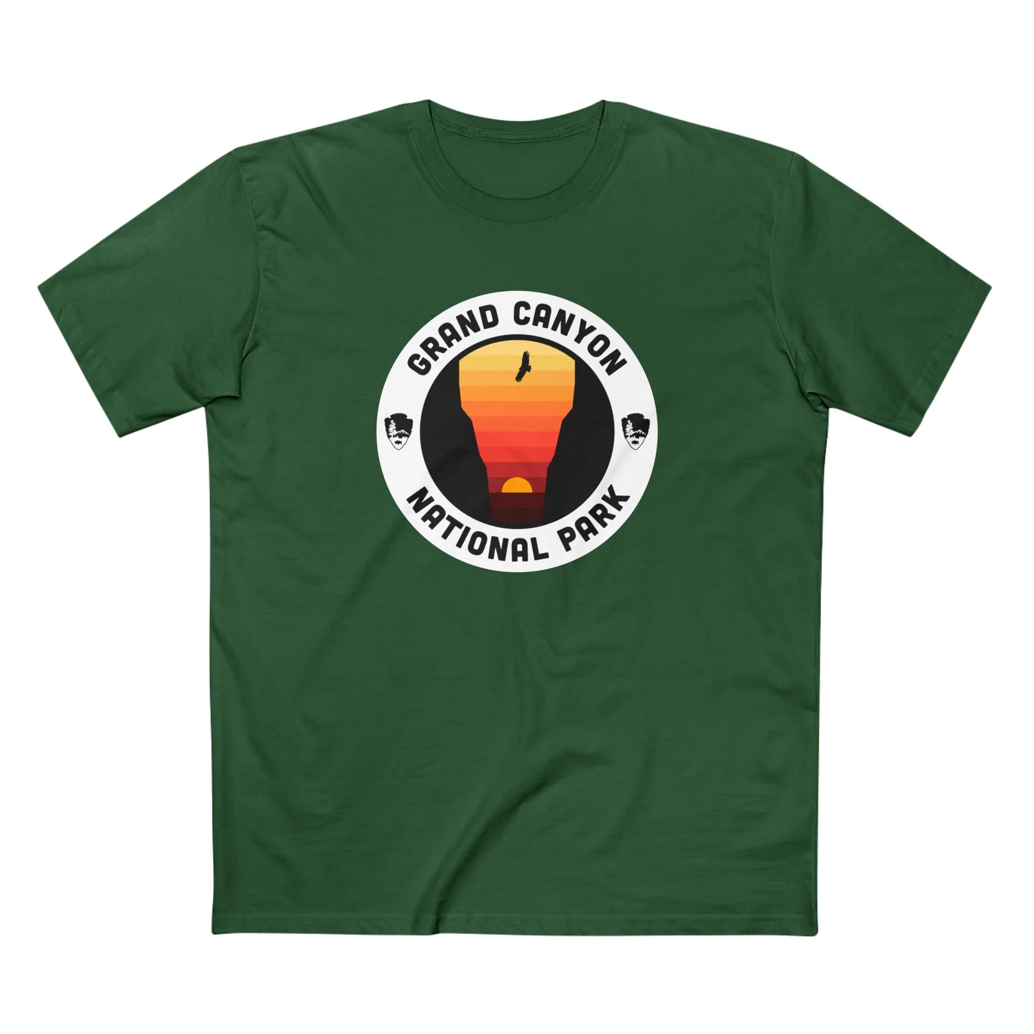 Grand Canyon National Park T-Shirt - Round Badge Design