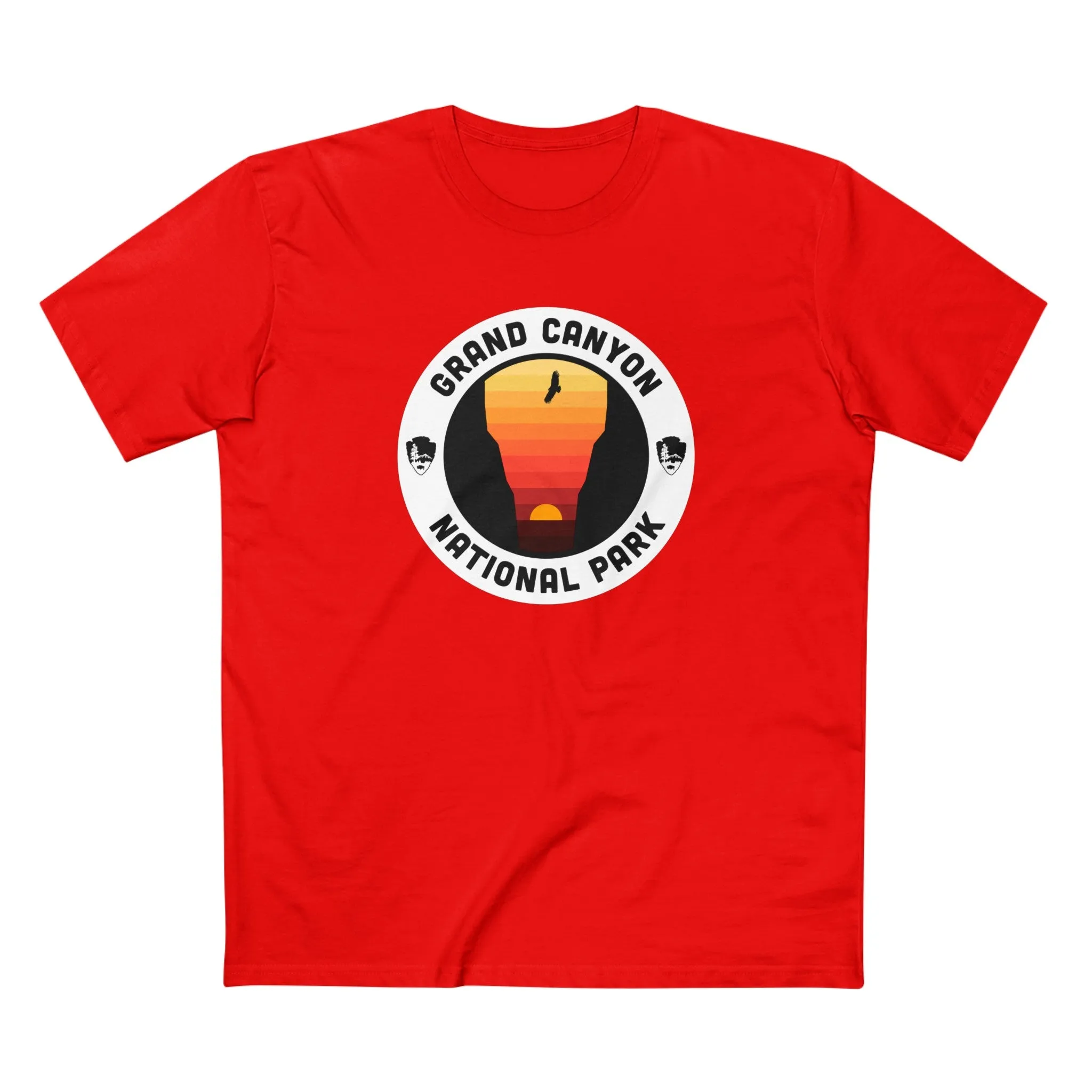 Grand Canyon National Park T-Shirt - Round Badge Design