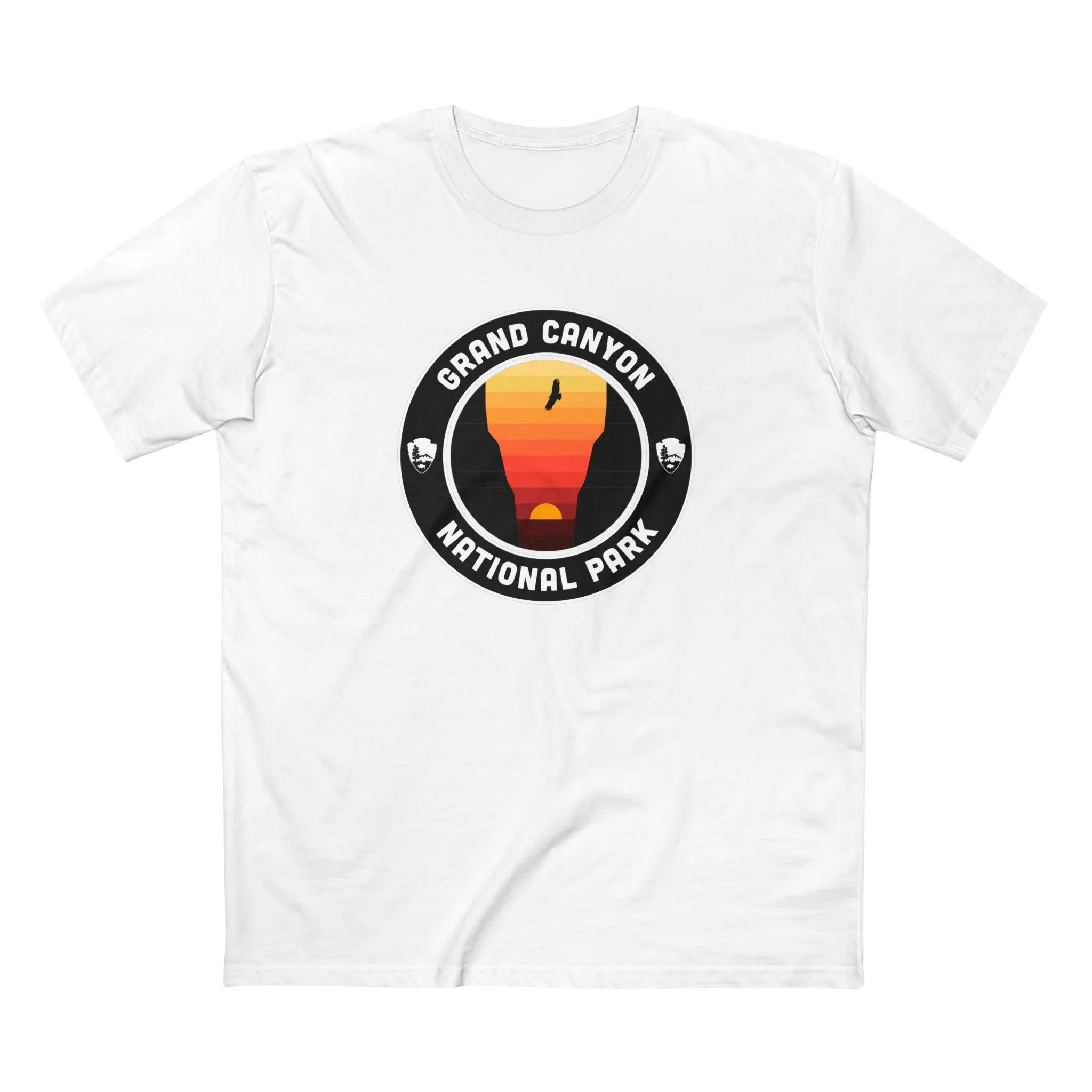 Grand Canyon National Park T-Shirt - Round Badge Design