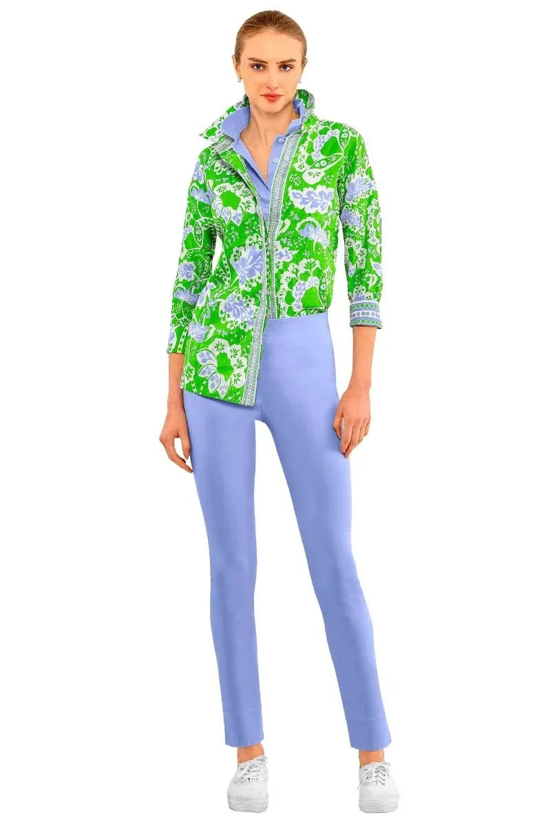 Gretchen Scott | Comfy Cozy Shirt | Women's | Flora Kelly/Periwinkle