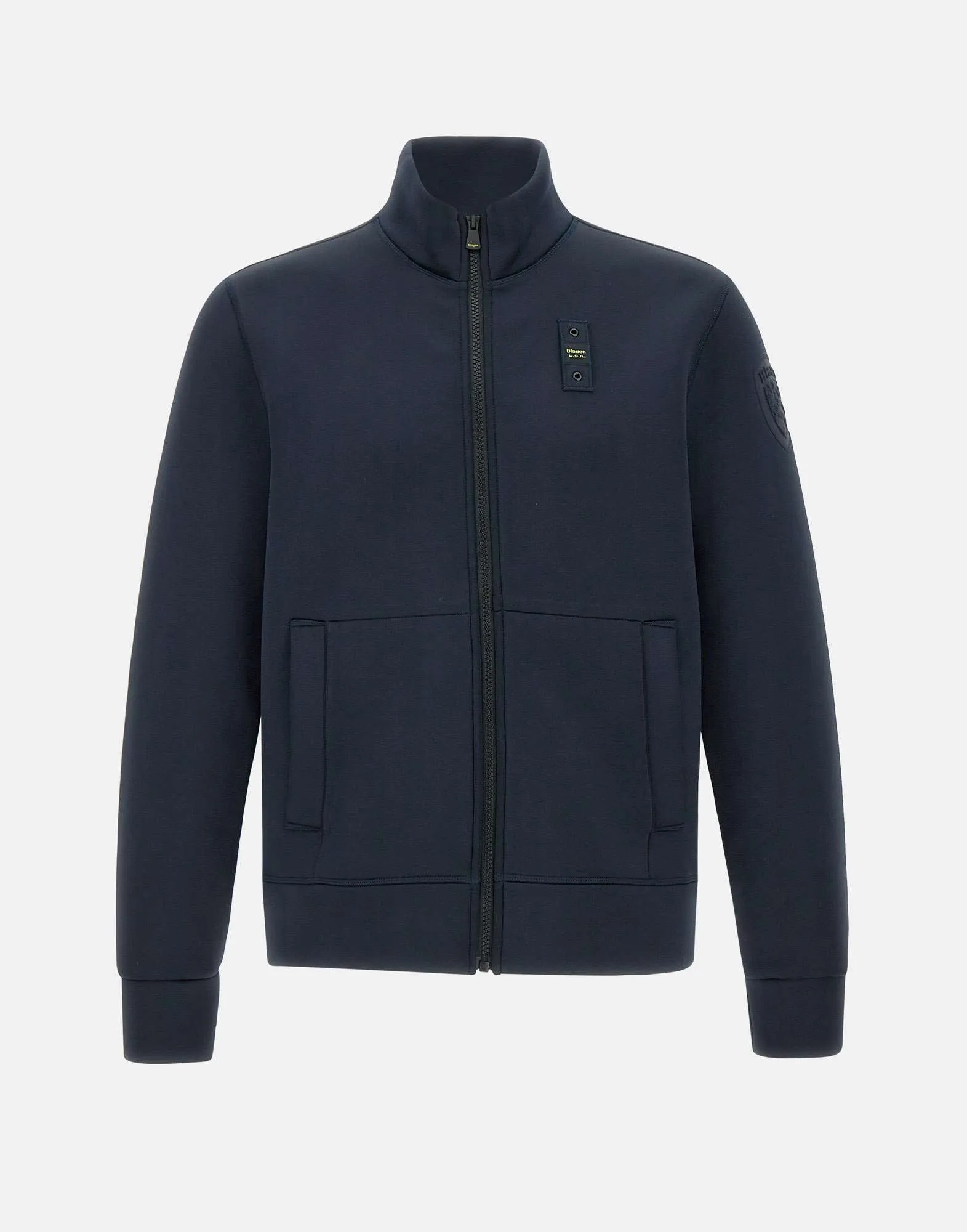 Halborn Blue Sustainable Zip Sweatshirt