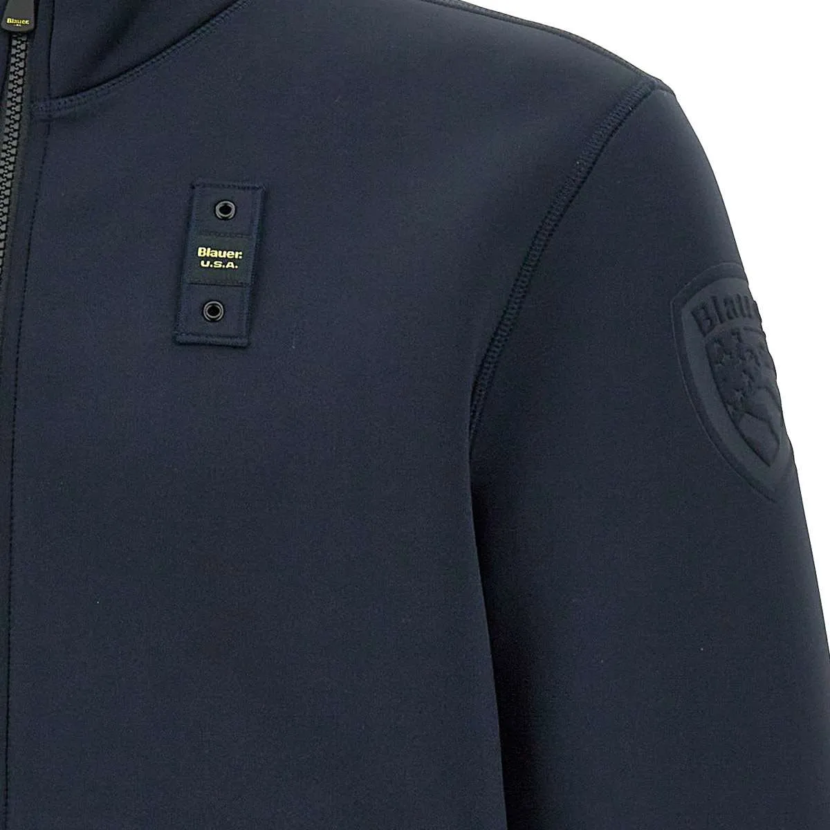 Halborn Blue Sustainable Zip Sweatshirt