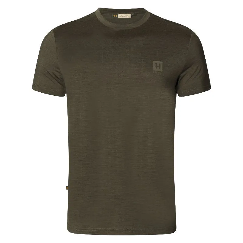 Harkila Base All Season Mens T-Shirt - Willow Green