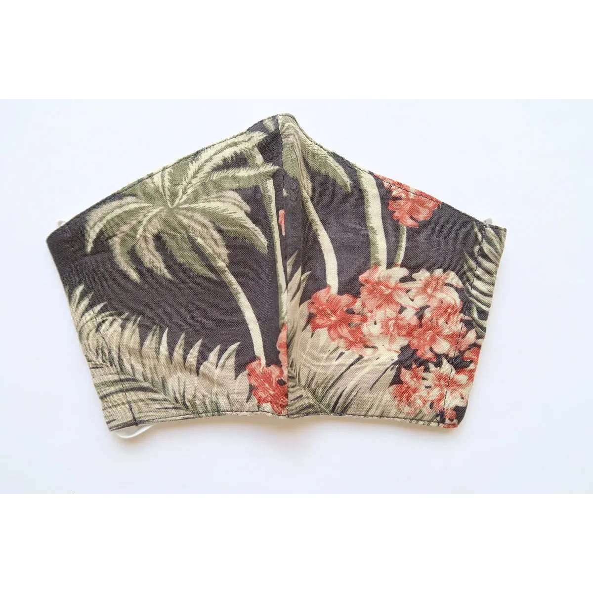 Hawaiian Print Gauze Mask