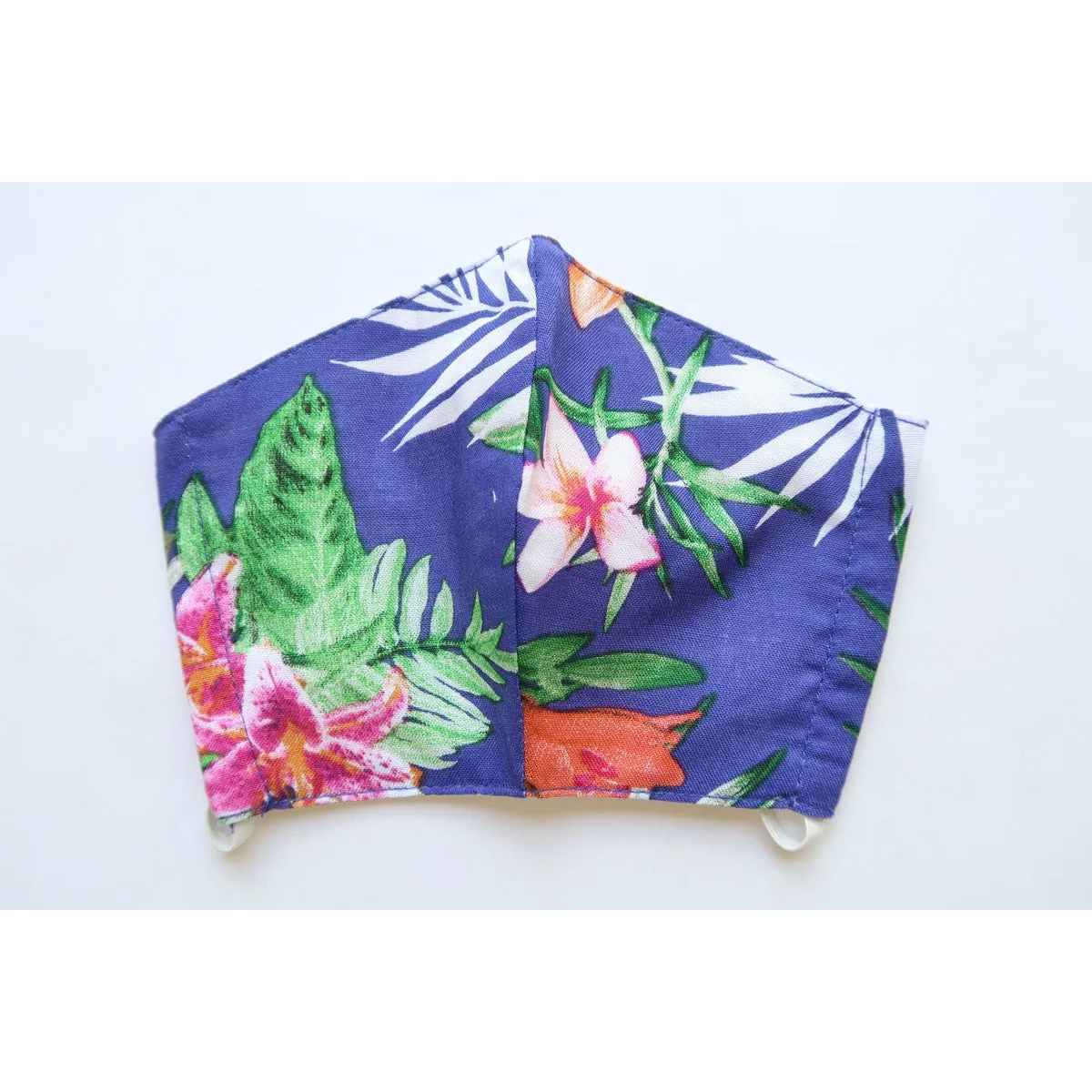 Hawaiian Print Gauze Mask