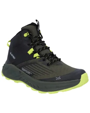 Hi-Tec Mens Fuse Trail Mid Waterproof Trainers