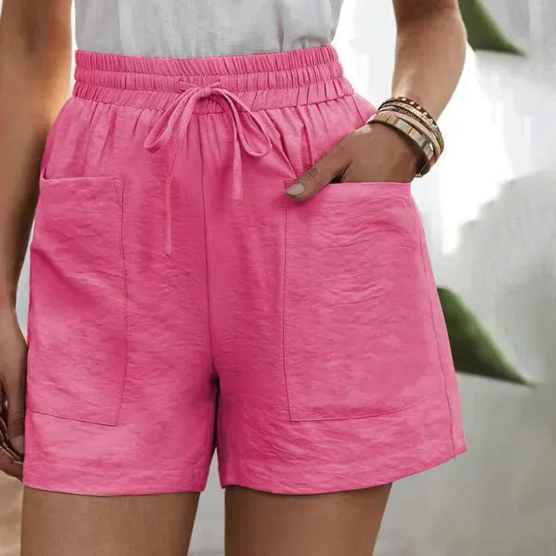 Ivyshape | Casual Shorts With Pockets