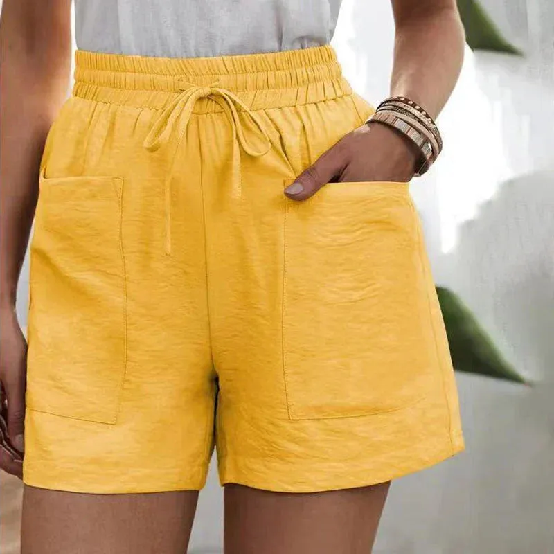 Ivyshape | Casual Shorts With Pockets