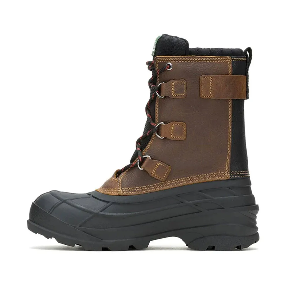 KAMIK ALBORG PLUS WATERPROOF INSULATED LEATHER BOOT BROWN - MENS