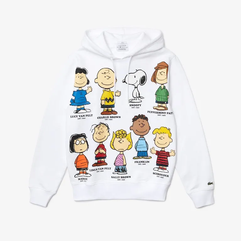 Lacoste x Peanuts Men's Hooded Organic Cotton Sweatshirt