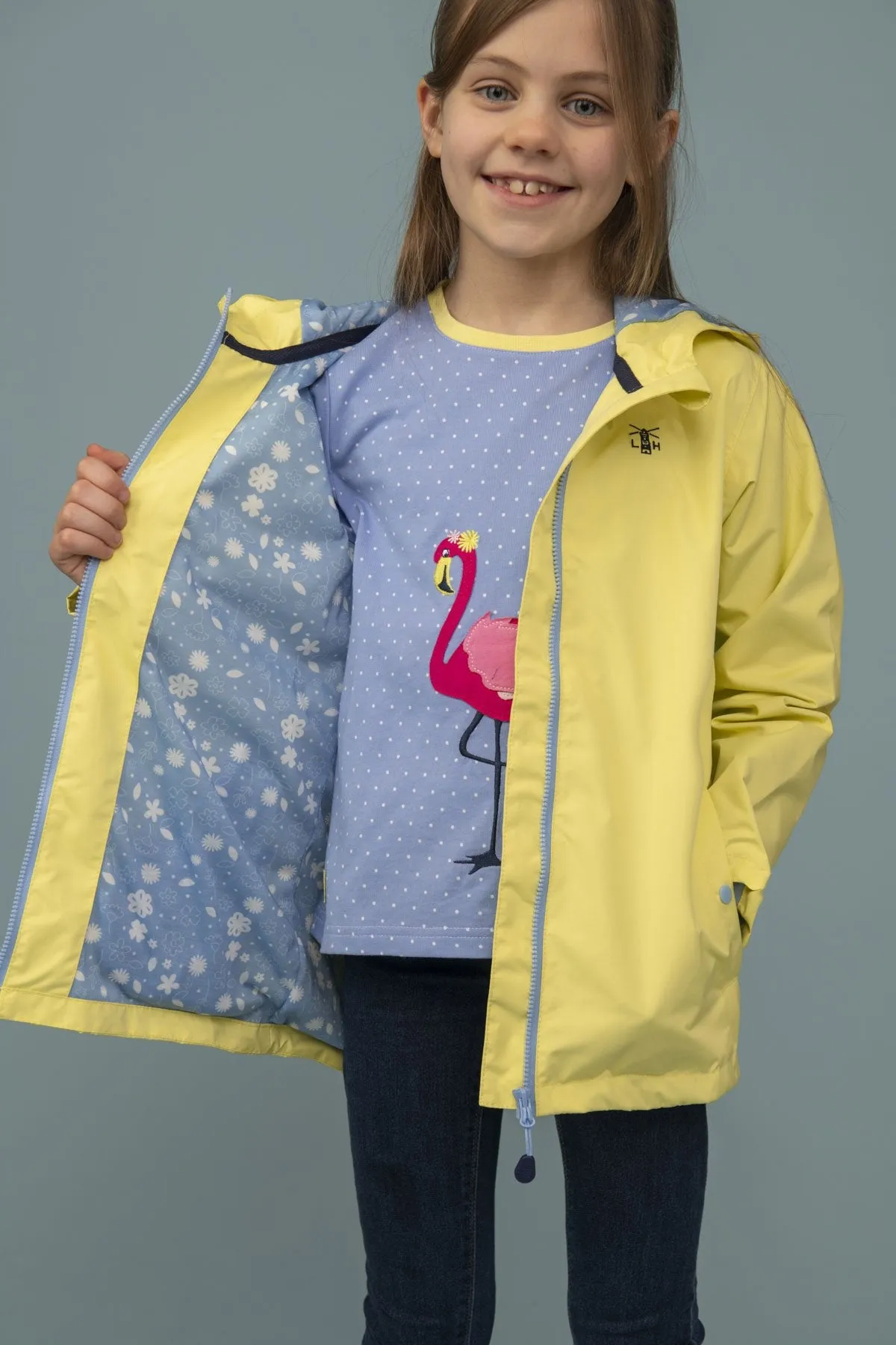 Lighthouse Girls Olivia Coat - Lemon