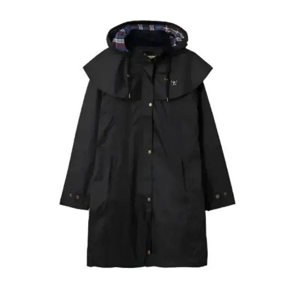 Lighthouse Outrider 3/4 Waterproof Raincoat - Black