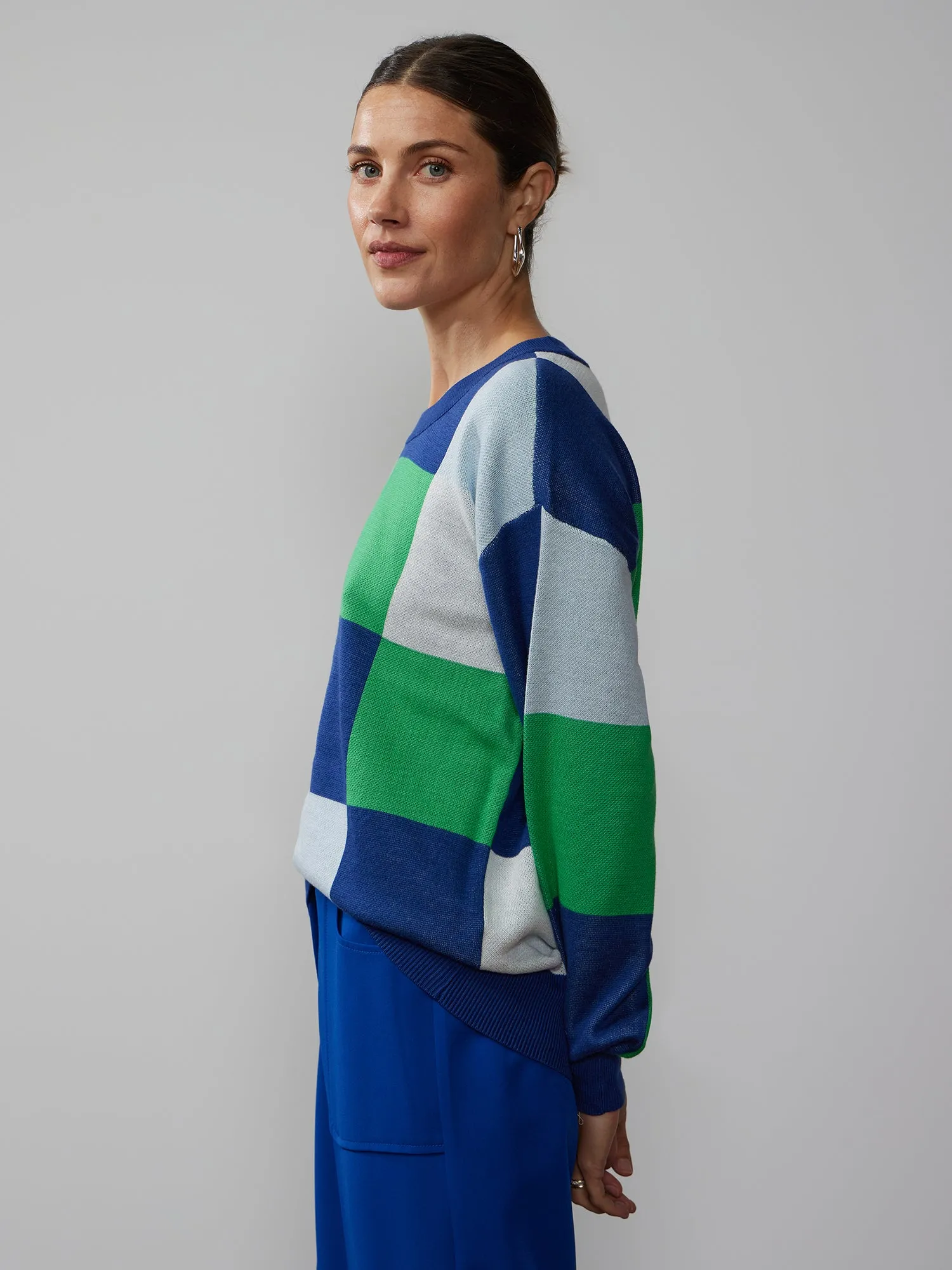 Long Sleeve Colorblock Pullover