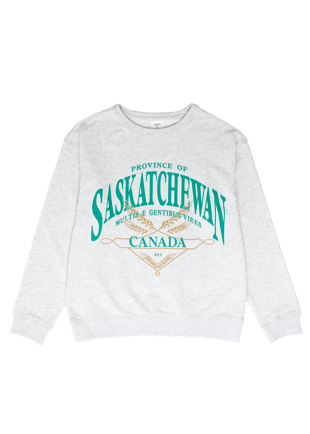 Lost & Found Crewneck | White Heather | Ladies