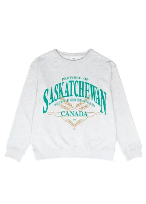 Lost & Found Crewneck | White Heather | Ladies