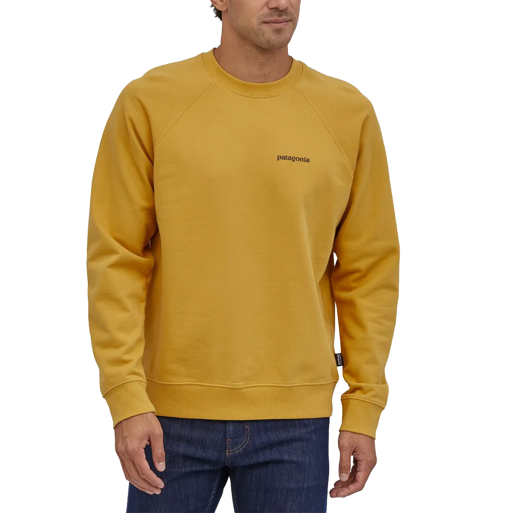 Men's Line Logo Ridge Organic Cotton Sweatshirt