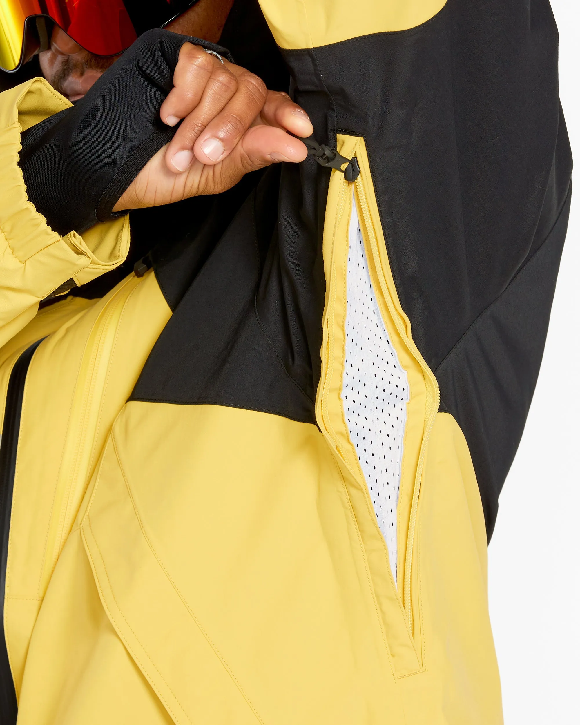 Mens Tds 2L Gore-Tex Jacket - Dark Yellow