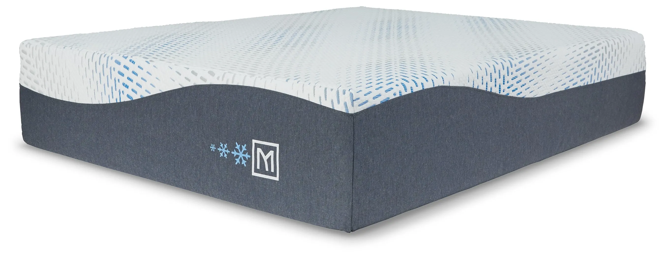 Millennium Luxury Gel Latex and Memory Foam Mattress with Adjustable Base in White