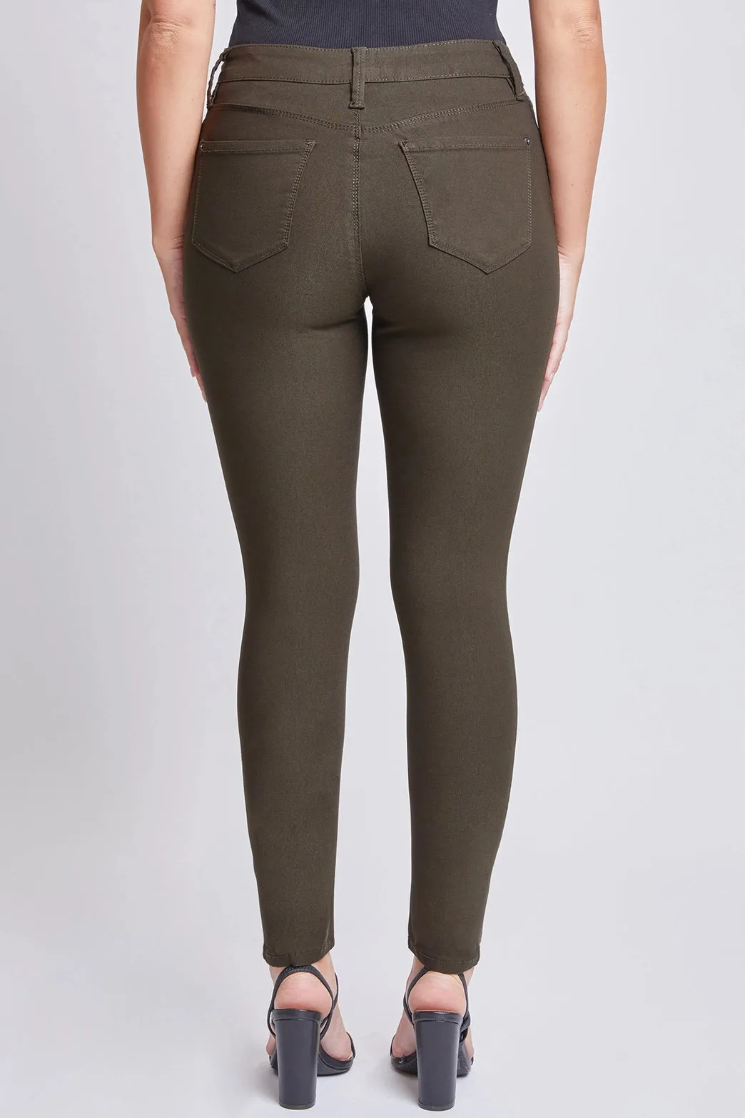 Missy Hyperstretch Skinny Jeans - Dark Olive