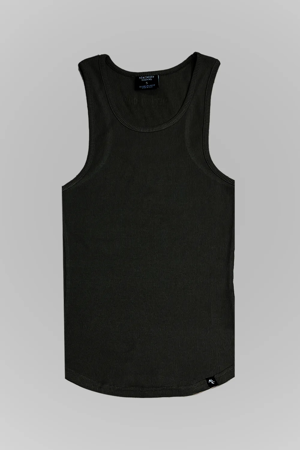 Muscle-Up Ribbed Tank - 3pk Black and Grey