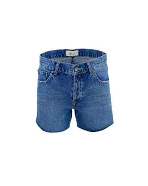 Nyx High-Waist Denim Shorts