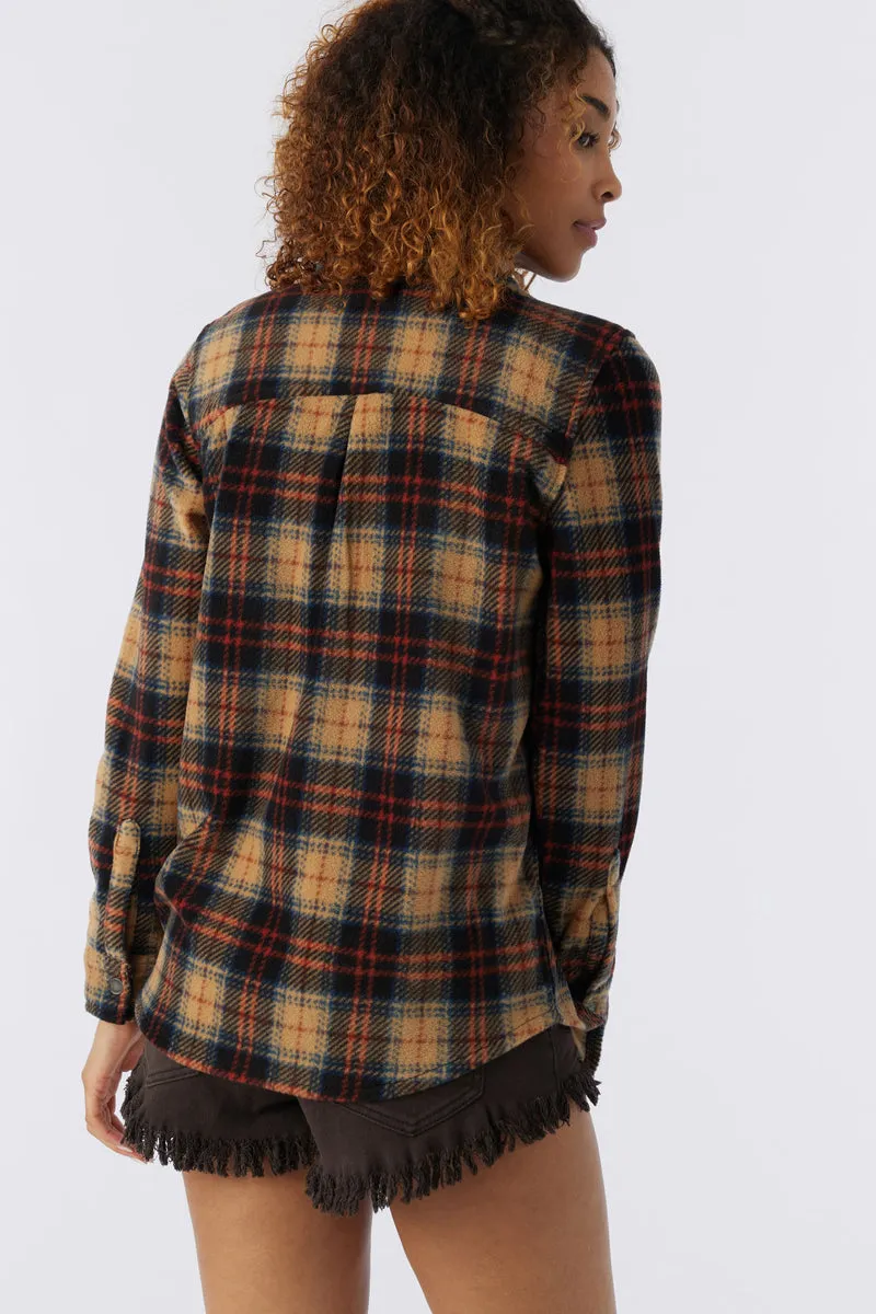 O'Neill Zuma Plaid L/S Shirt-Multi