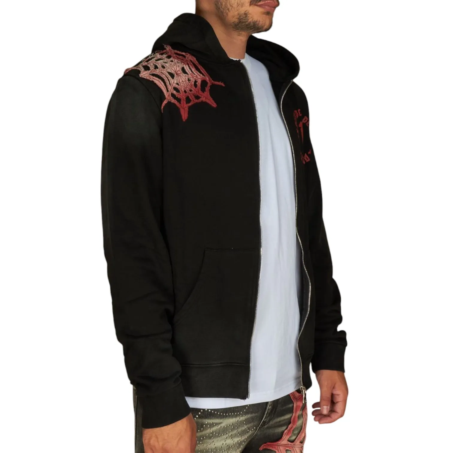 POLITICS: Web Zip Up Hoodie 301