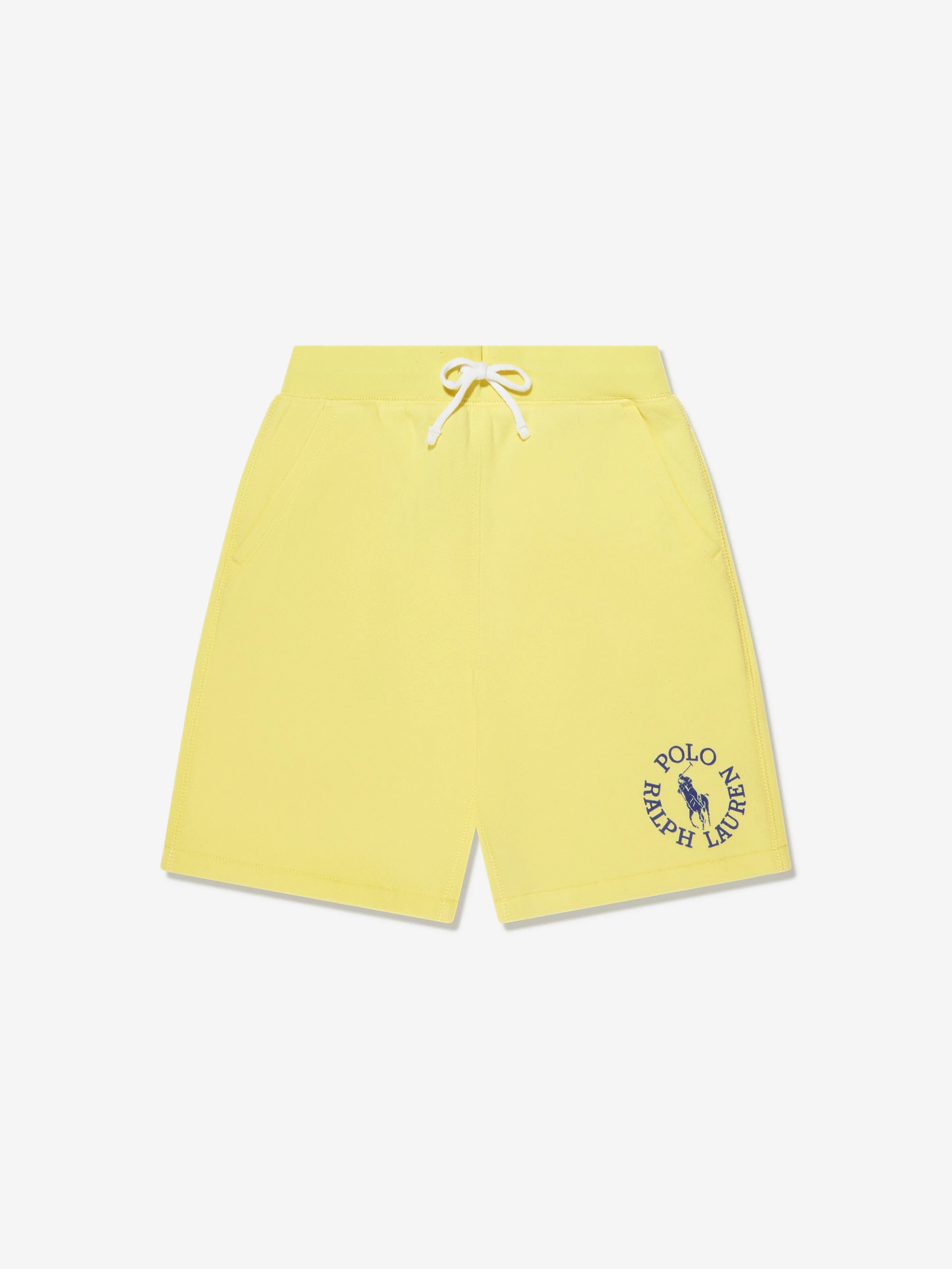 Ralph Lauren Boys Logo Shorts in Yellow