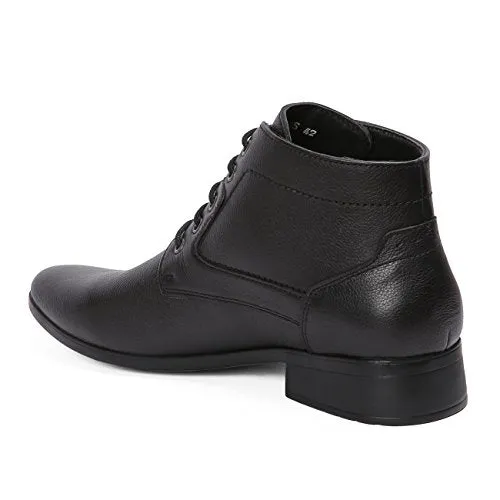 Red Chief Derby Lace Up | Men's Formal Shoes for Office | Black | PU Sole